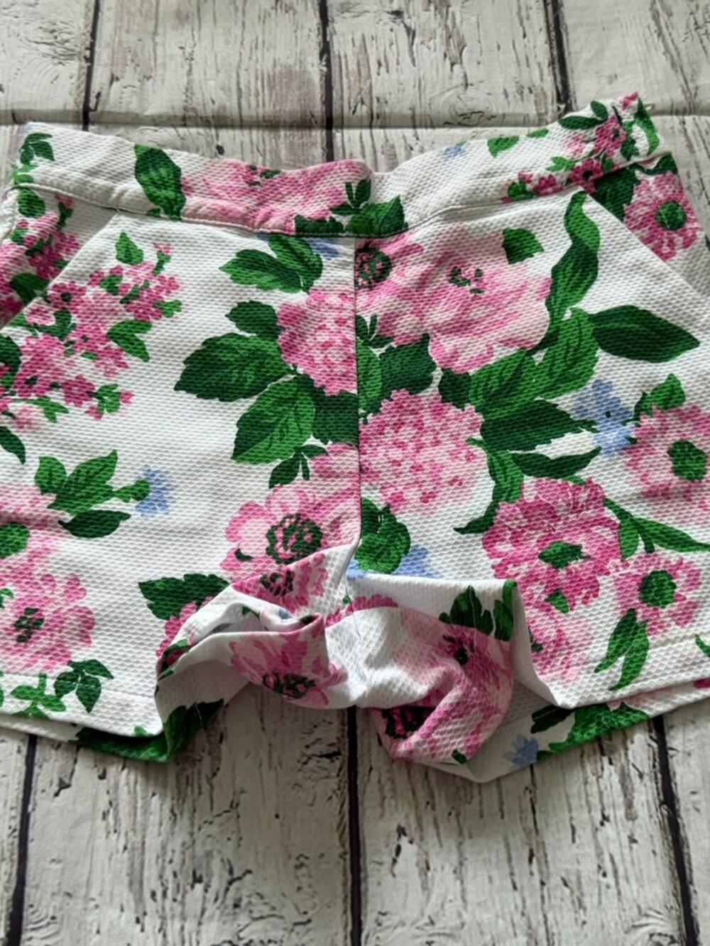 Janie and Jack Girl Shorts size 7 w/adjustable straps